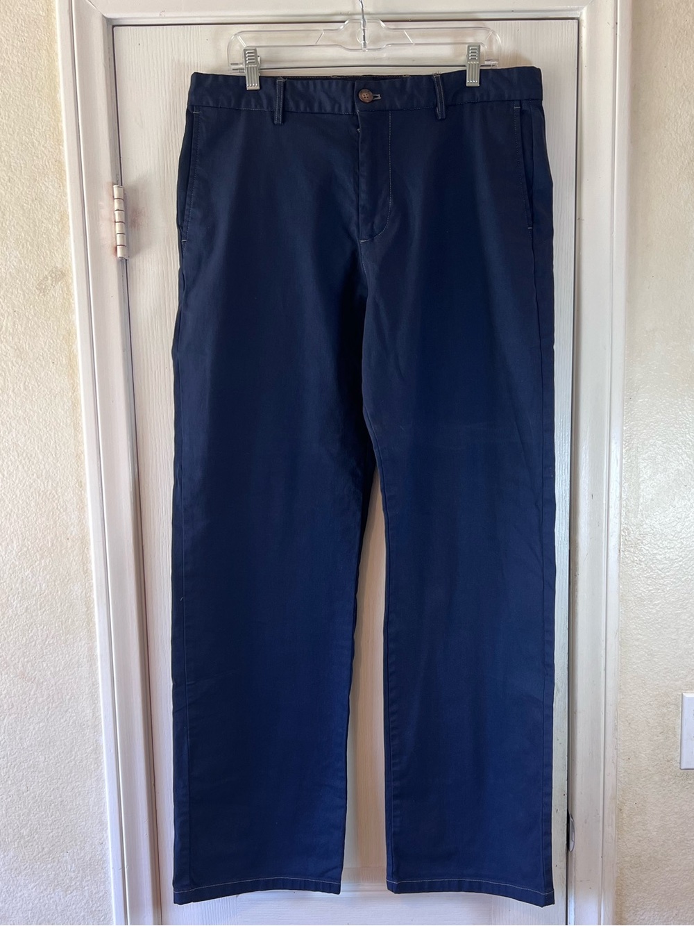 Old Navy Rotation Chino Pants Men’s 34x34 Blue Baggy Fit Casual Cotton Stretch